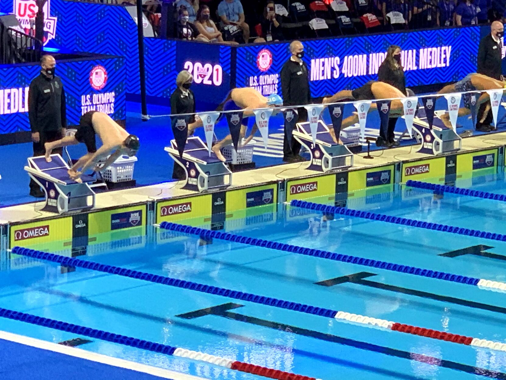 Ryan King at Olympic Trials in Omaha